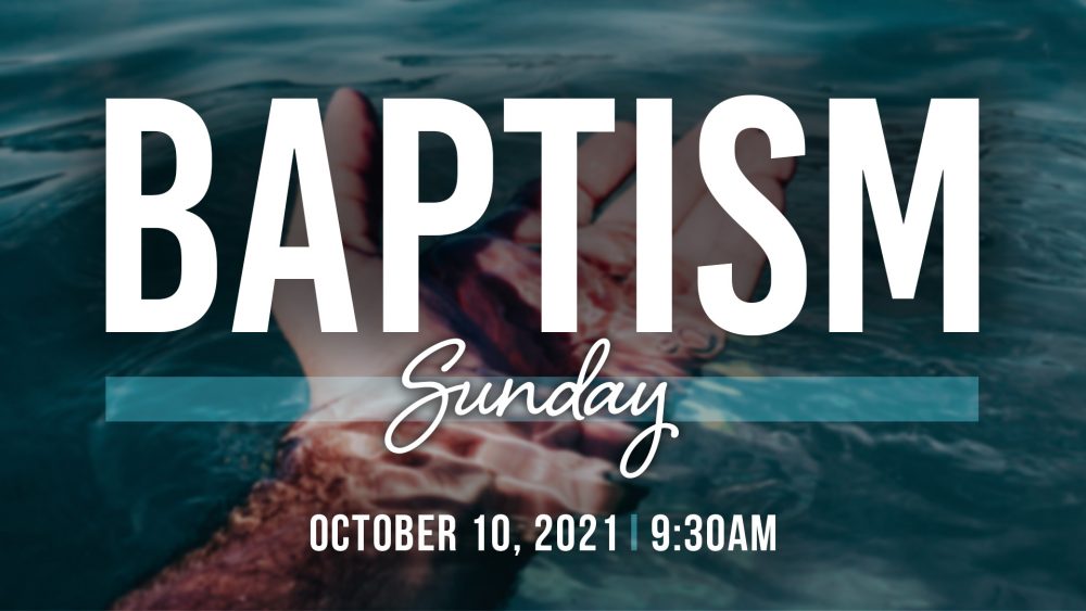 Baptism Sunday Image